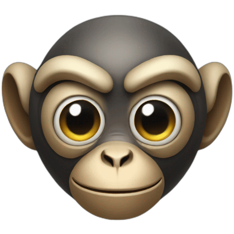 spaceship monkey emoji