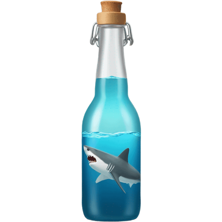 shark bottle emoji