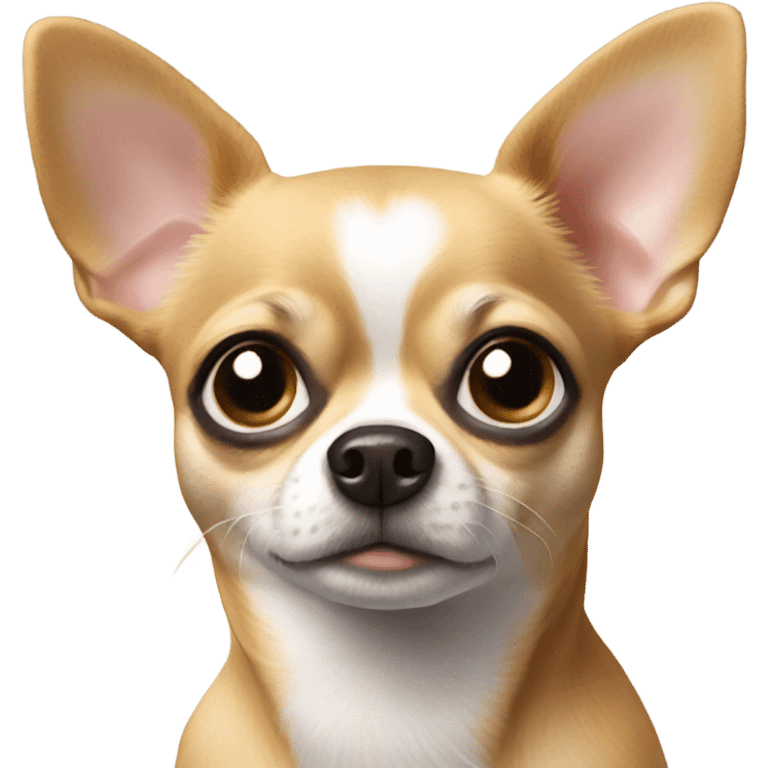 gazing with intent - Chihuahua  emoji