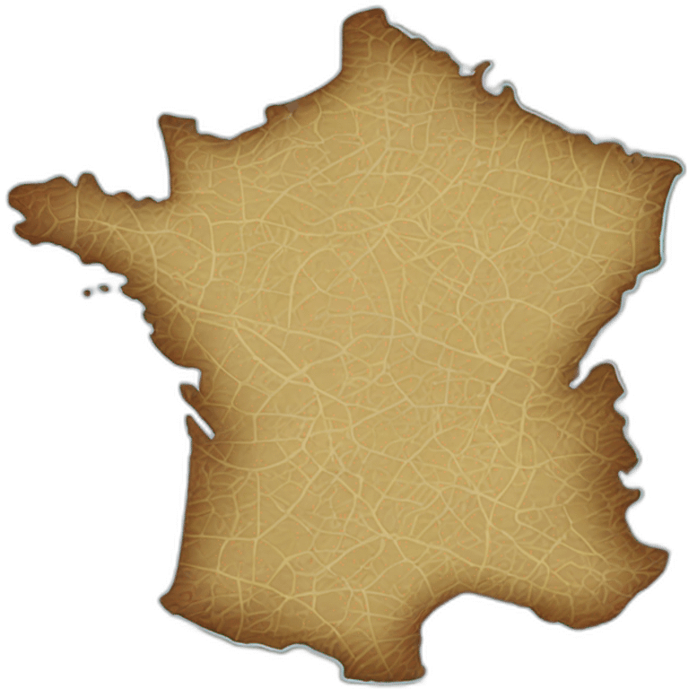 Map of france emoji