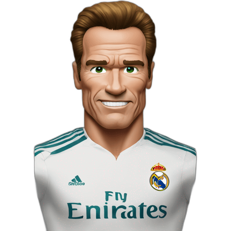 arnold schwarzenegger jugador del real madrid emoji