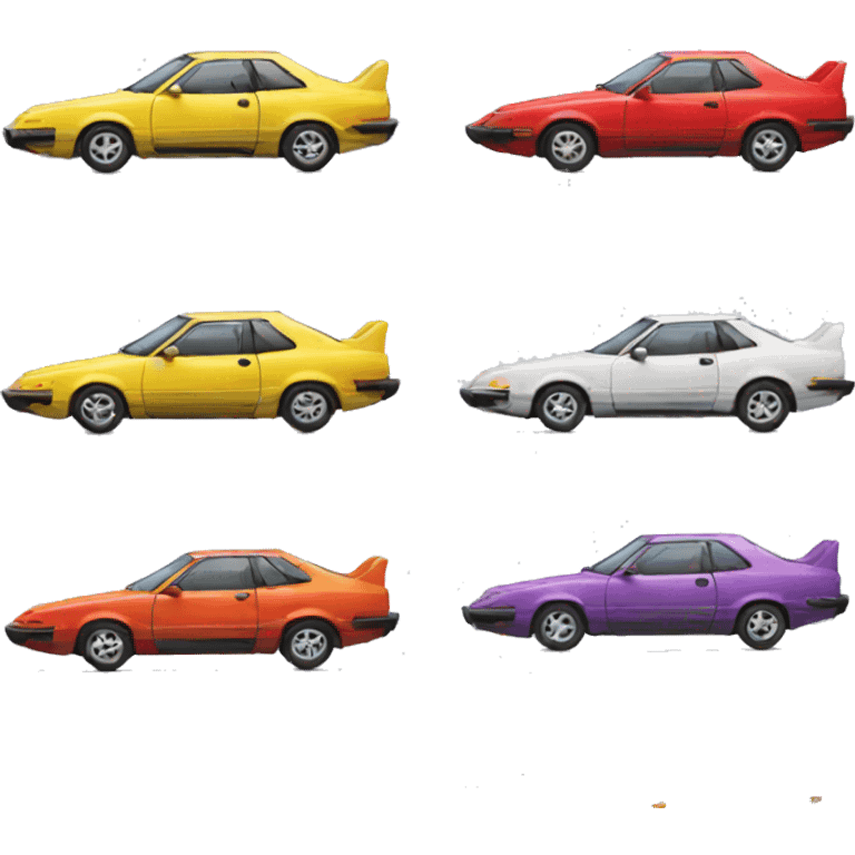 80s Japanese car  emoji