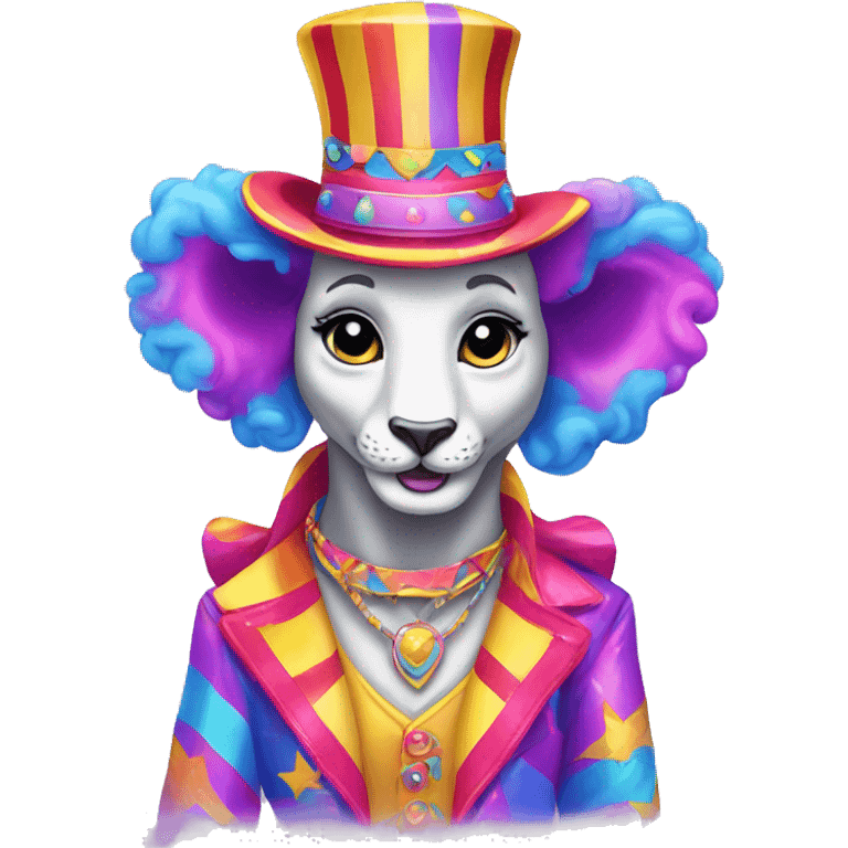 lisa frank circus emoji