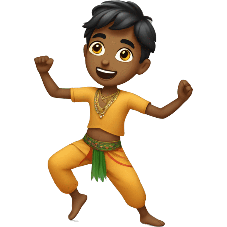 indian boy dancing emoji