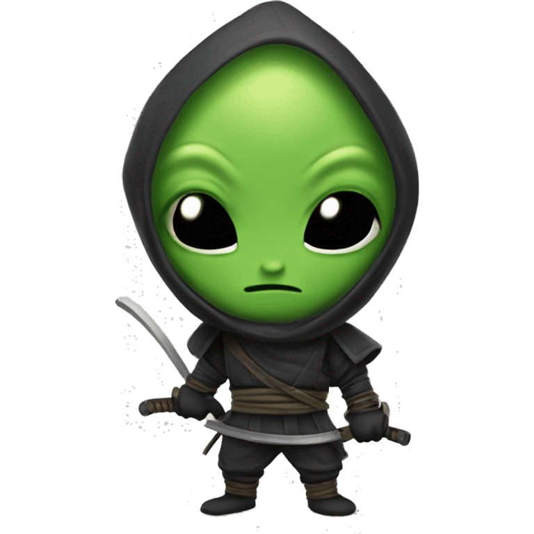 Ninja alien emoji