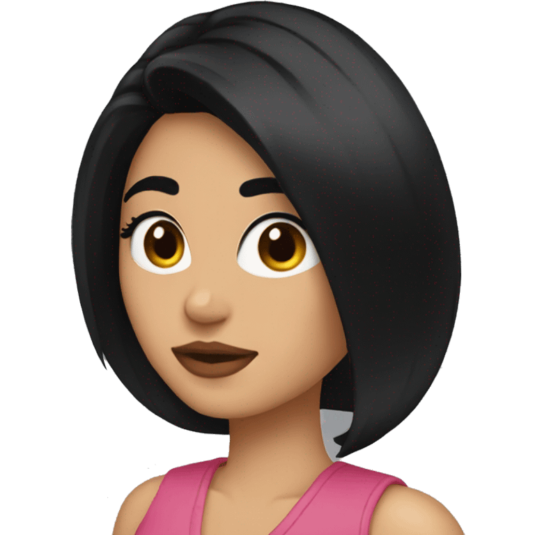 valentina medellin black hair emoji