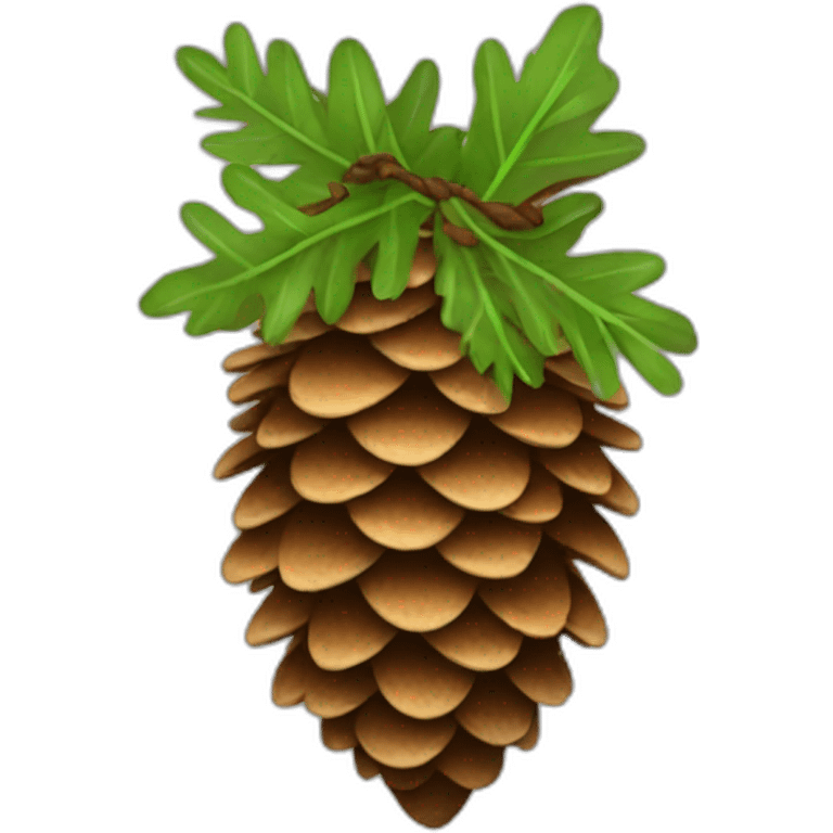 pinecone emoji