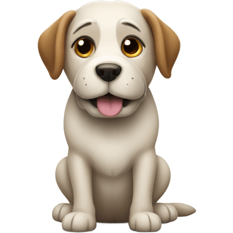 Dog saying : Shabbat shalom emoji