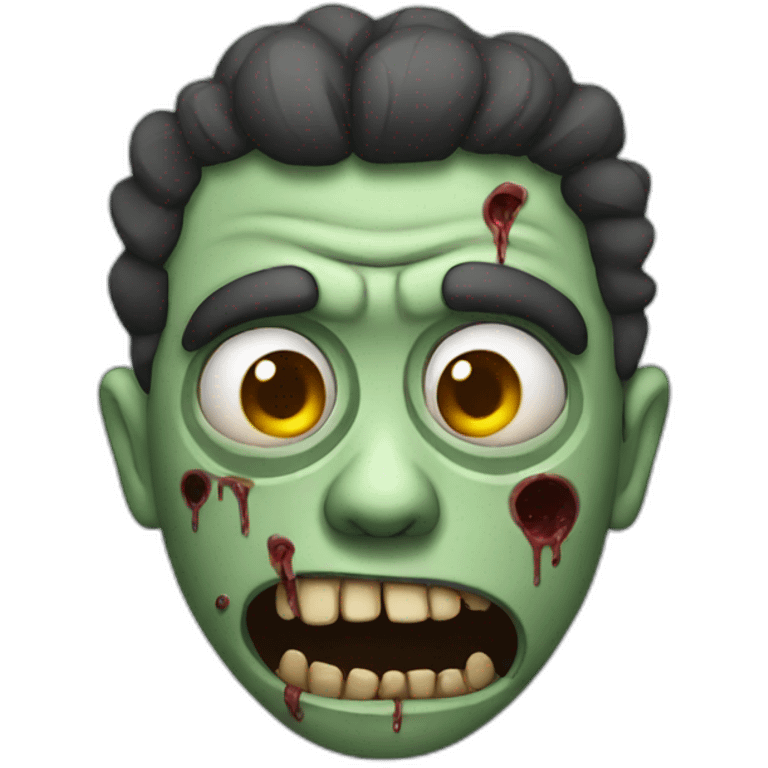 turned zombie emoji