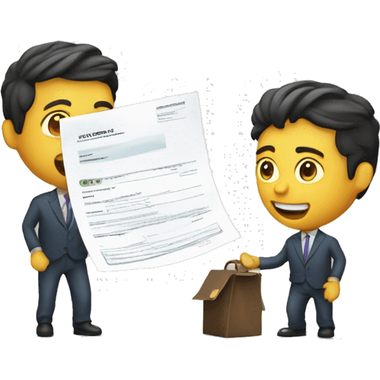 Loan application Loan application emoji