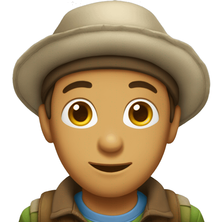 Un cerdi con gorro de cumpleaños  emoji