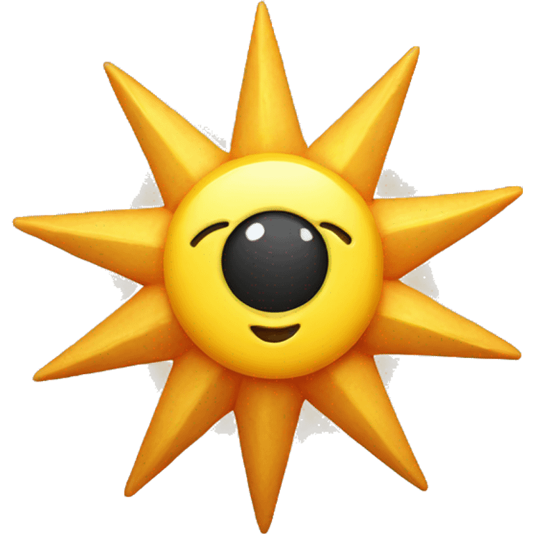 Aesthetic Sun Star  emoji