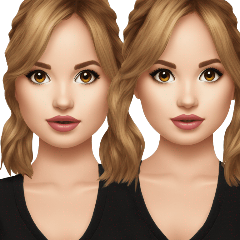 debby ryan ear tuck emoji