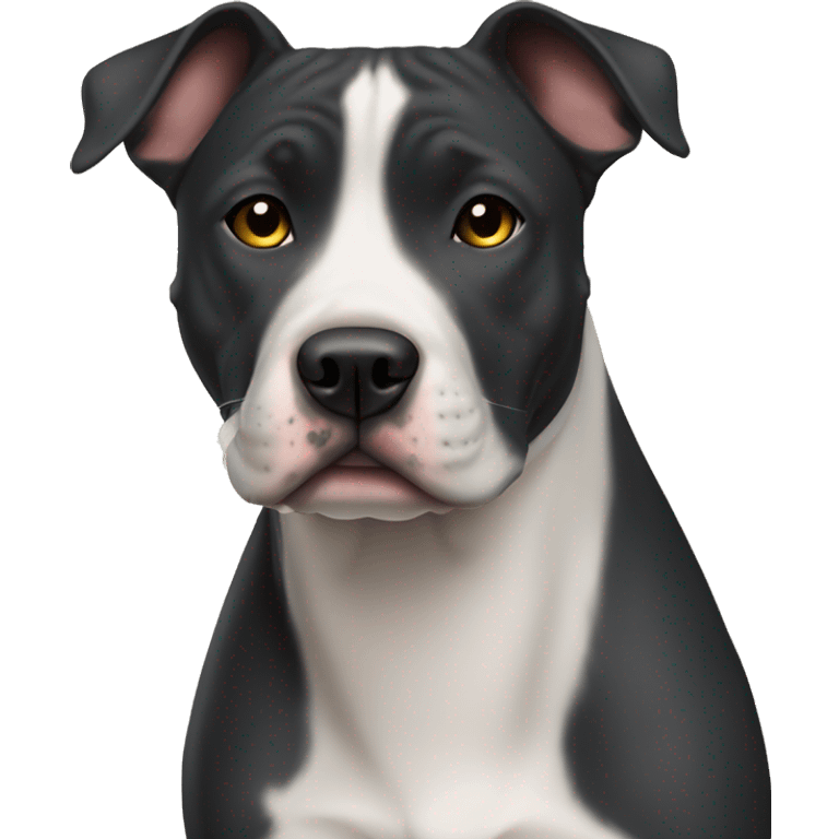 Amstaff black emoji