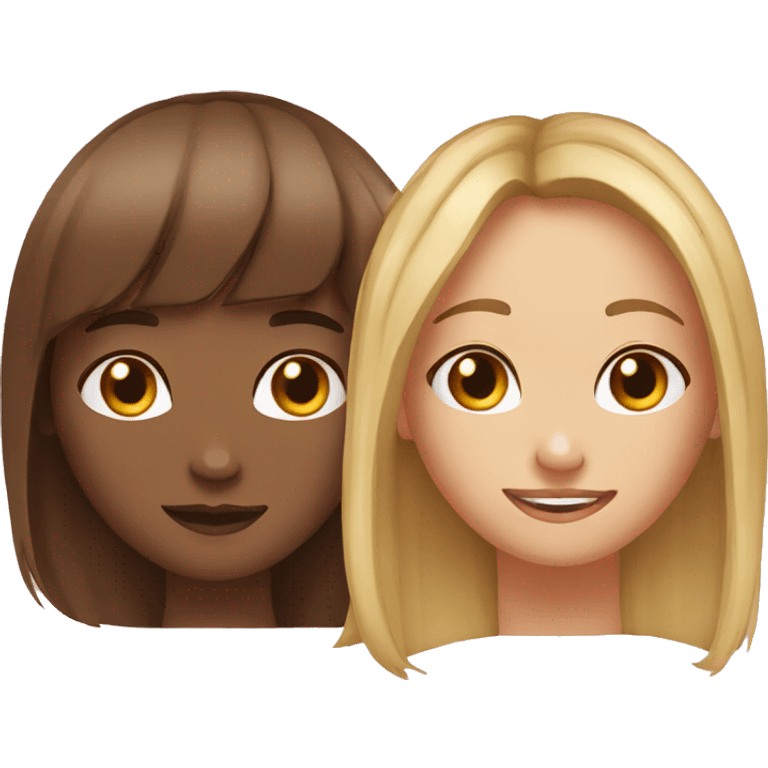 Two bestfriend emoji