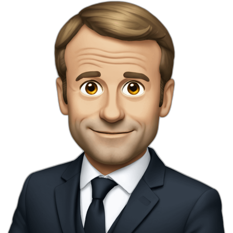 Emmanuel Macron emoji