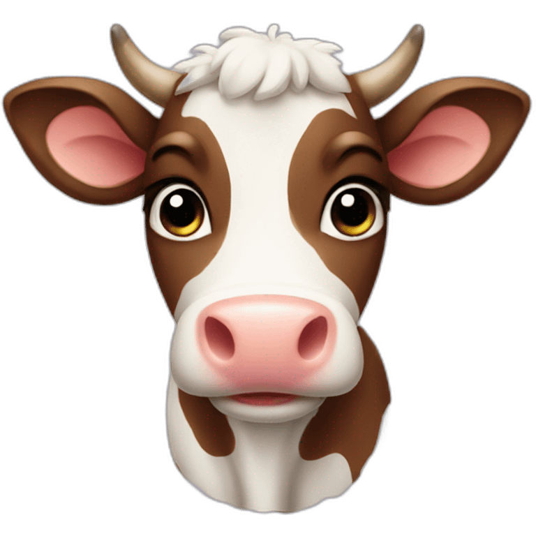 cute cow emoji