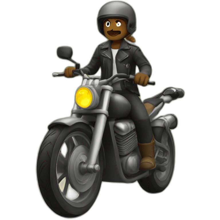 Renegade rider emoji