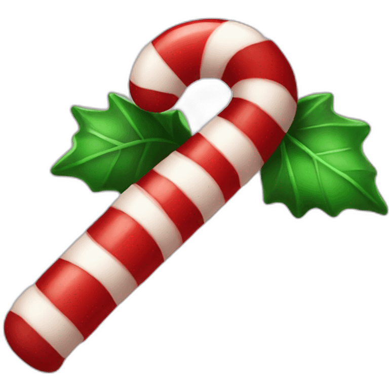 christmas candy cane emoji