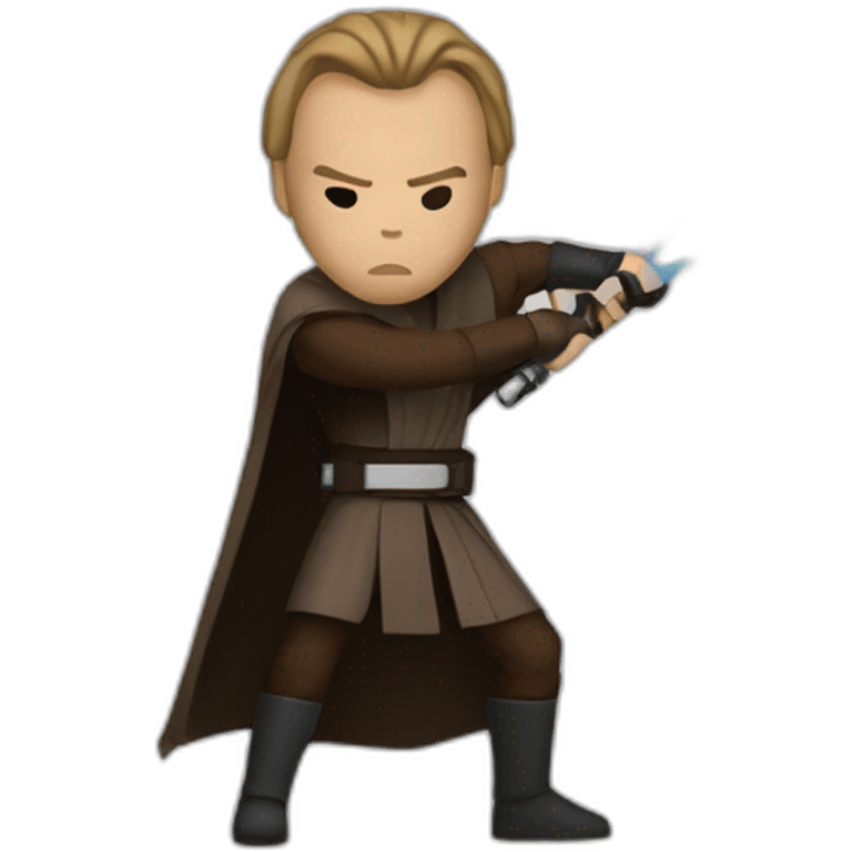 Star wars jedi kills clone emoji