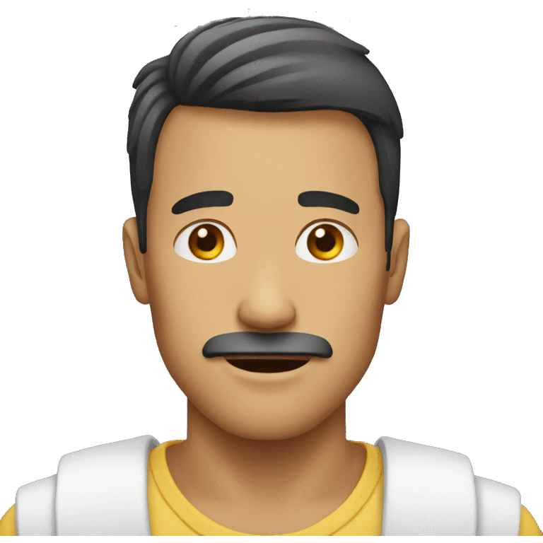 allergic male emoji