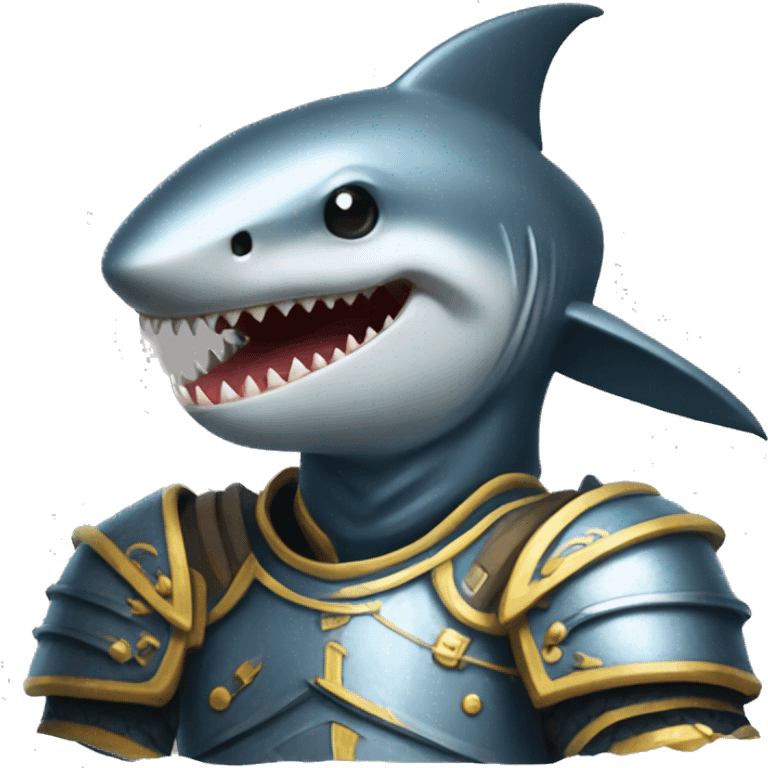 requin chevalier armure  emoji