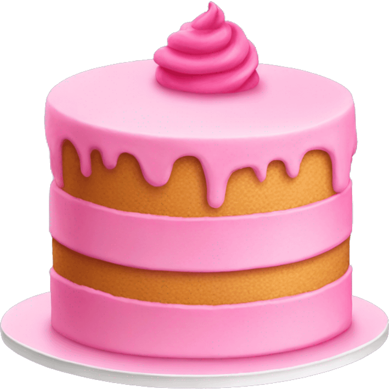 pink cake  emoji