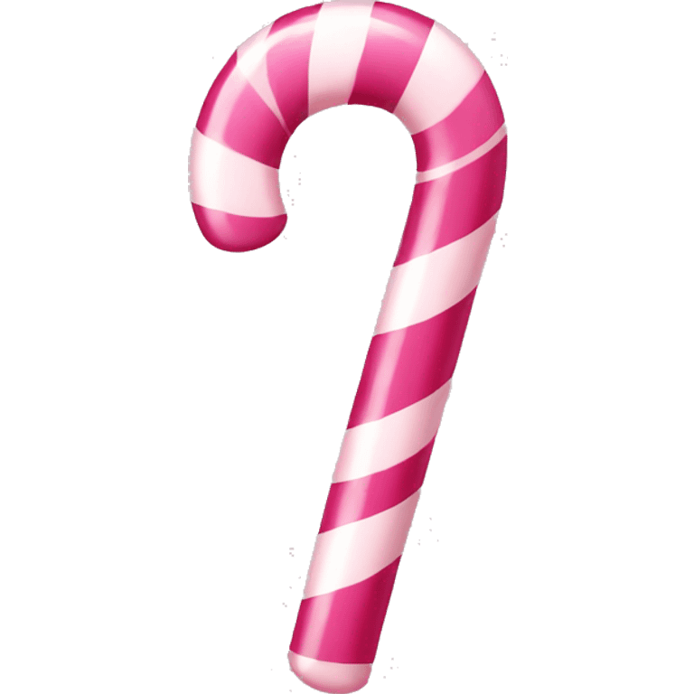 pink candy cane emoji