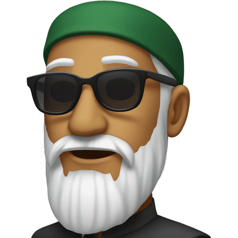 Molvi with shades emoji