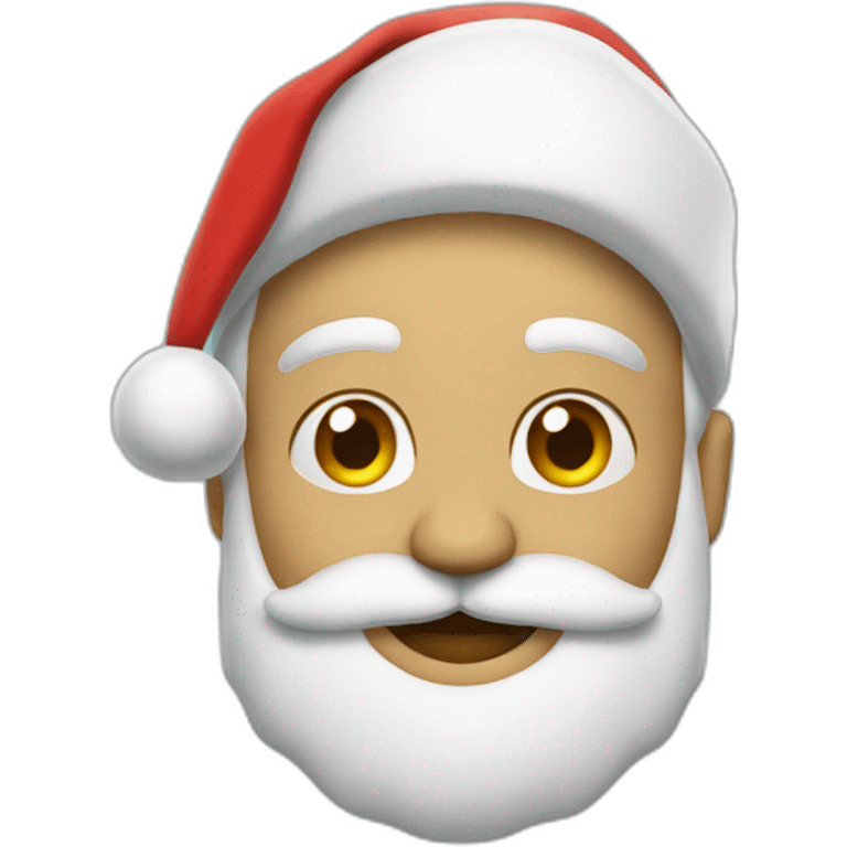 Santa flaco emoji