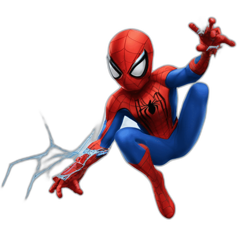 spiderman shoot emoji