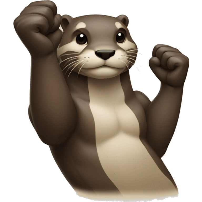 union power fist otter emoji