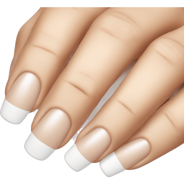 French manicure  emoji