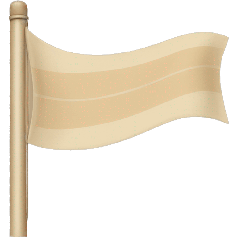 Beige flag emoji