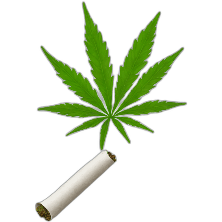 weed joint emoji