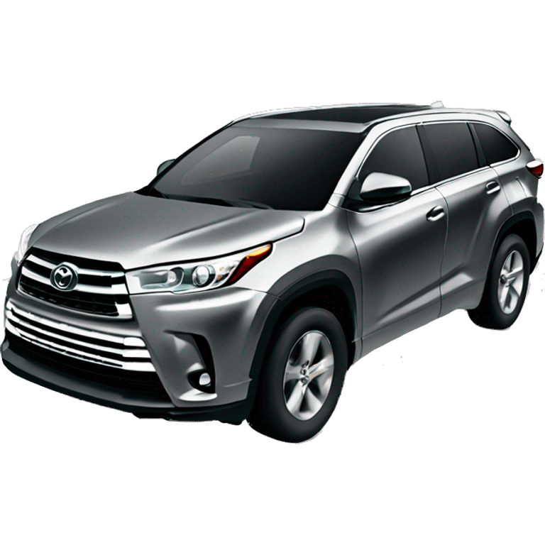 2024 grey Toyota highlander emoji