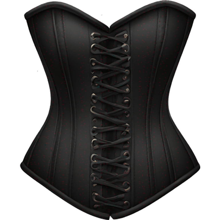 Black corset emoji