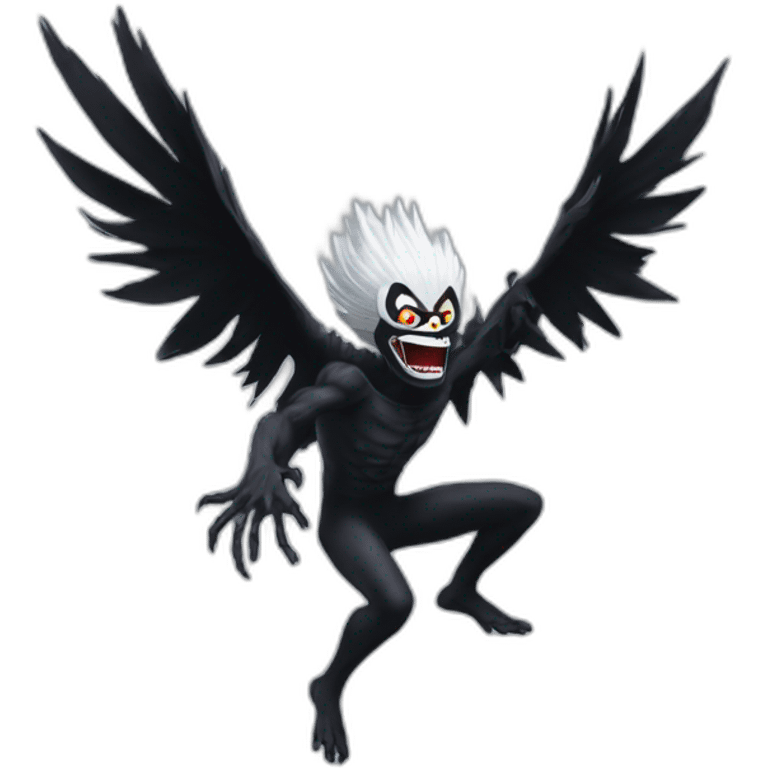 ryuk flying emoji