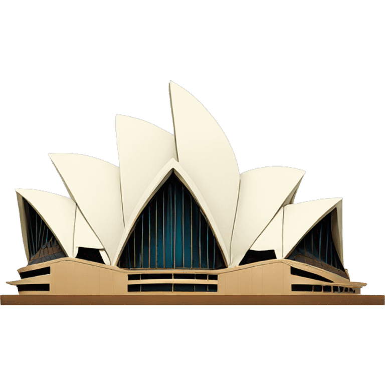 Sydney opera house emoji