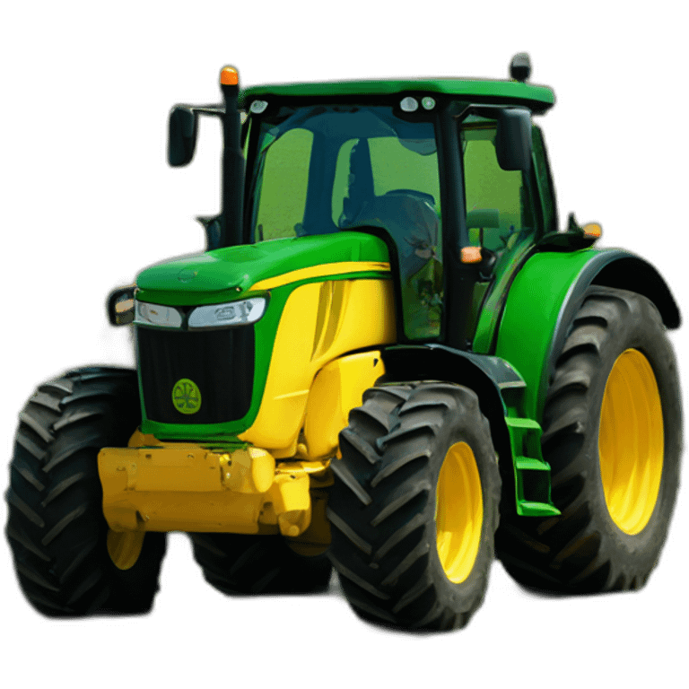 Tracteur jonh deere emoji