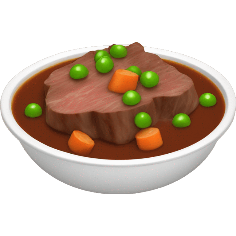 beef stew with peas emoji