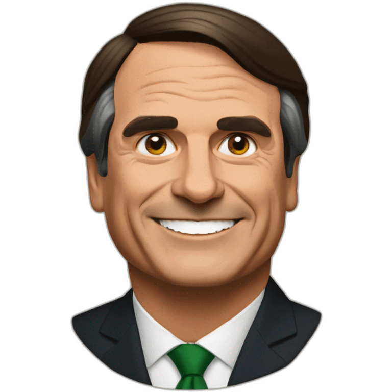 Brazilian president bolsonaro  emoji