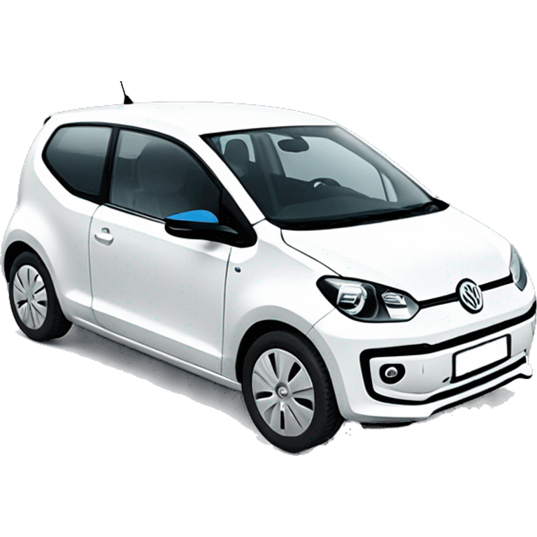 Blauer vw up emoji