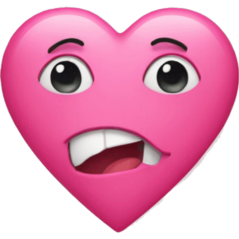 Pink heart emoji