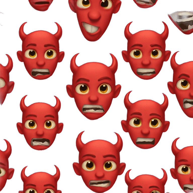 Gay devil emoji