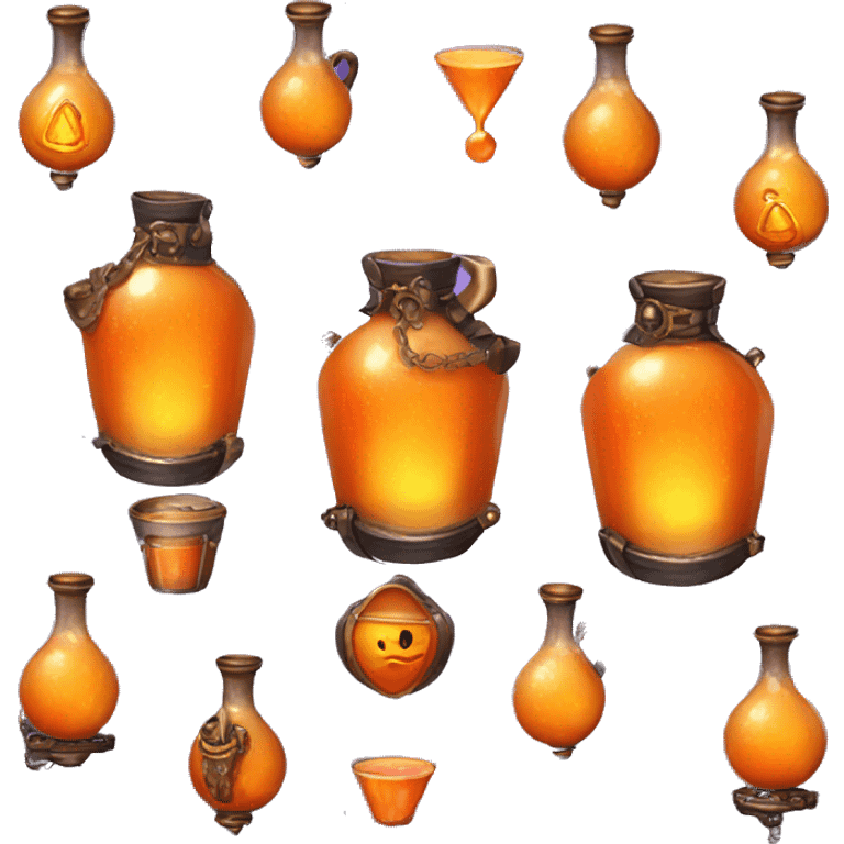 orange magical steampunk potion emoji