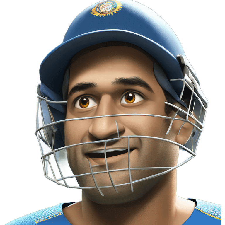 MS Dhoni emoji