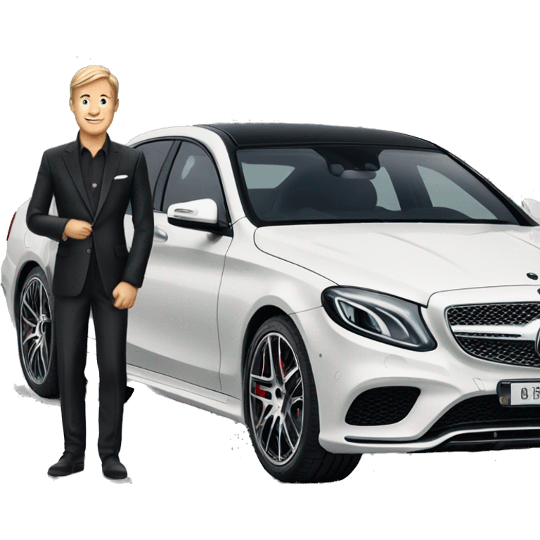 rich man outside brabus rocket 900 emoji