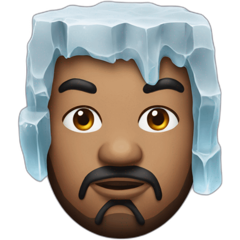 Ice cube one eyebrow up emoji