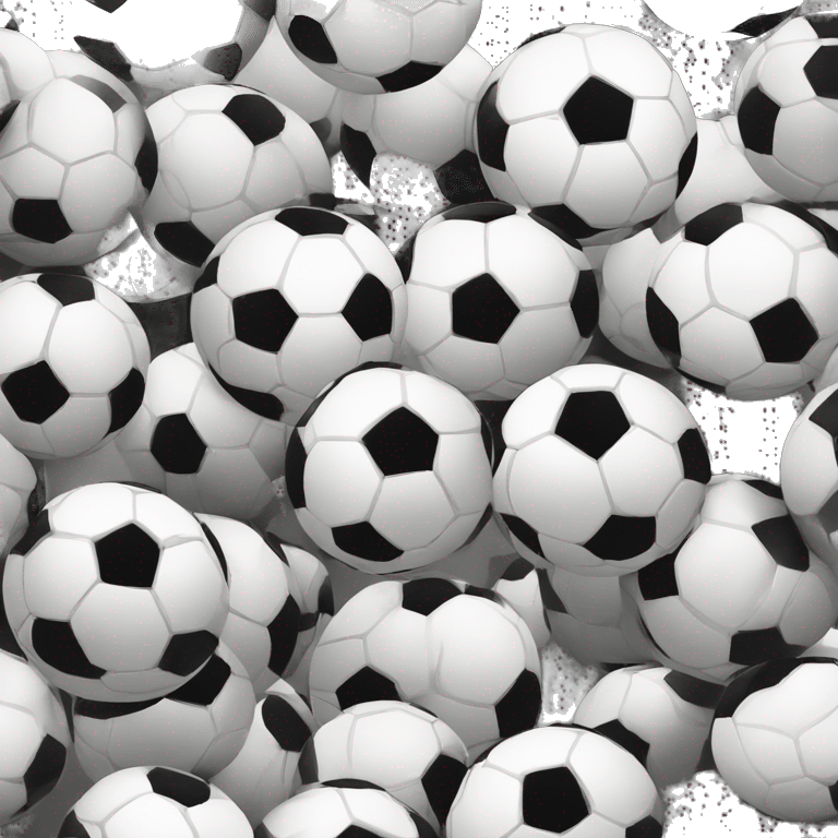 soccer balls bouncing emoji